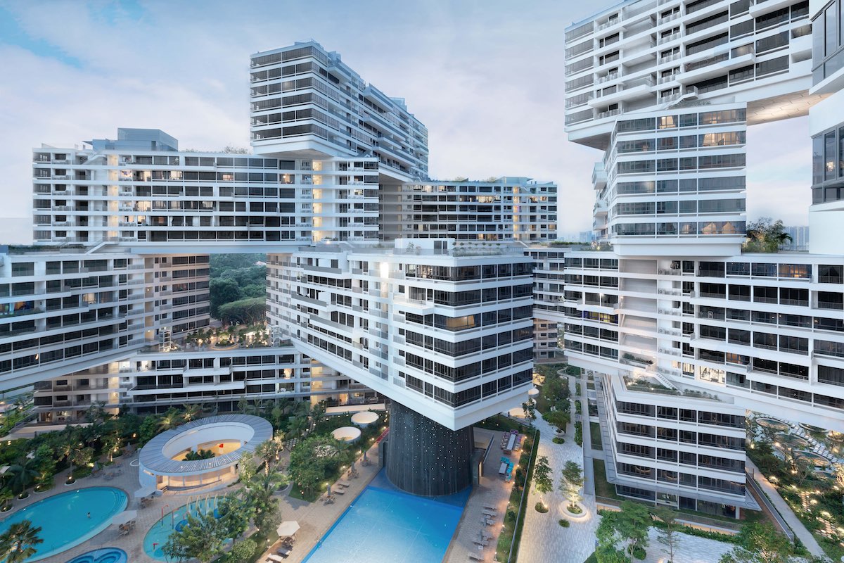 OMA Ole Scheeren, The Interlace © OMA Ole Scheeren – Photo © Iwan Baan