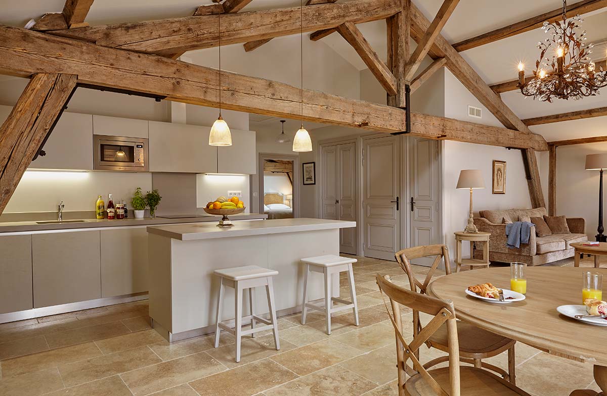 Cucine made in Italy per la tenuta francese