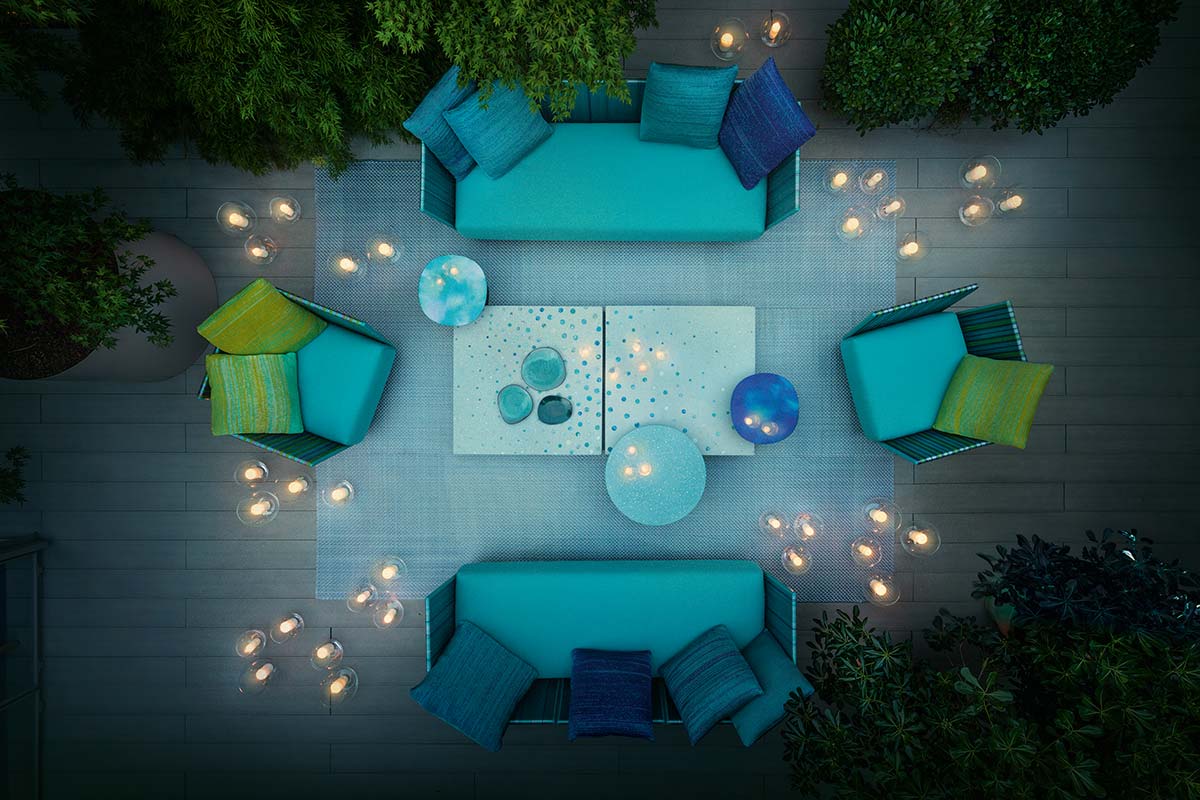 Filo by Paola Lenti, Design Francesco Rota - Photo © Sergio Chimenti