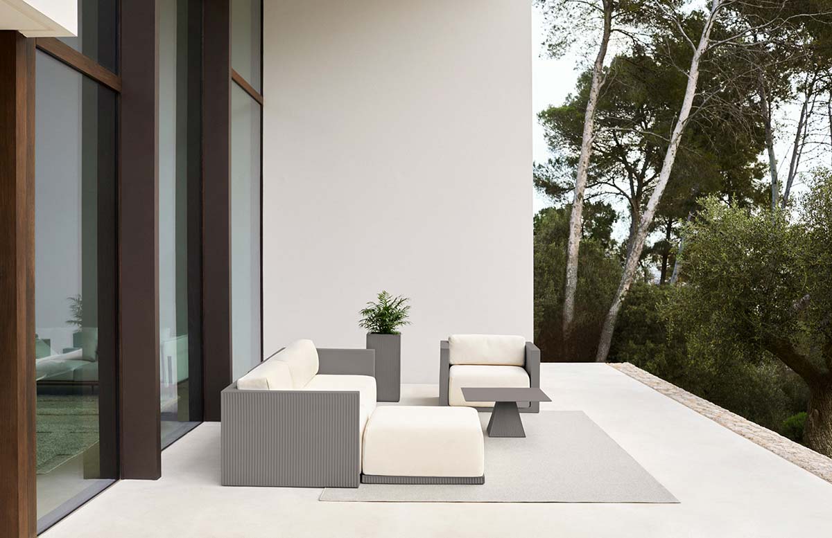 Outdoor rugs by Vondom