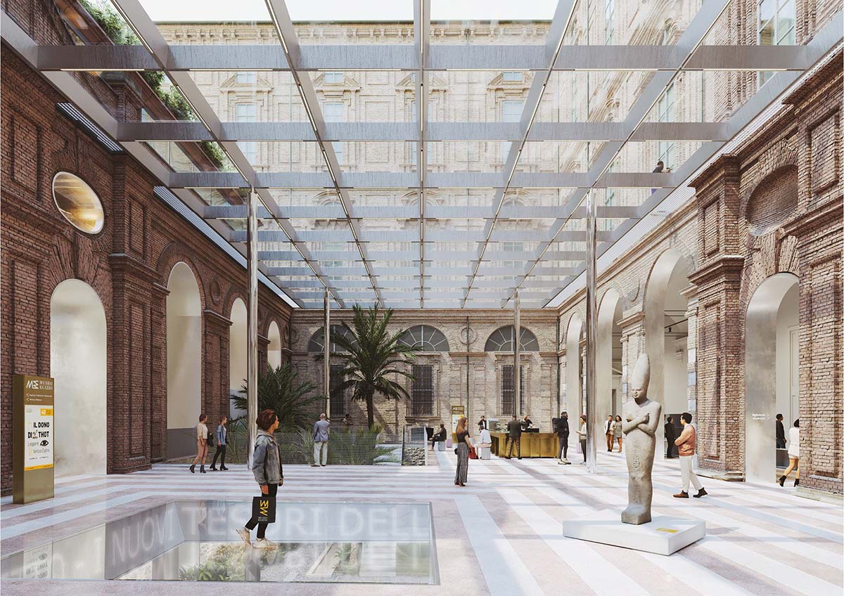 In piazza al museo