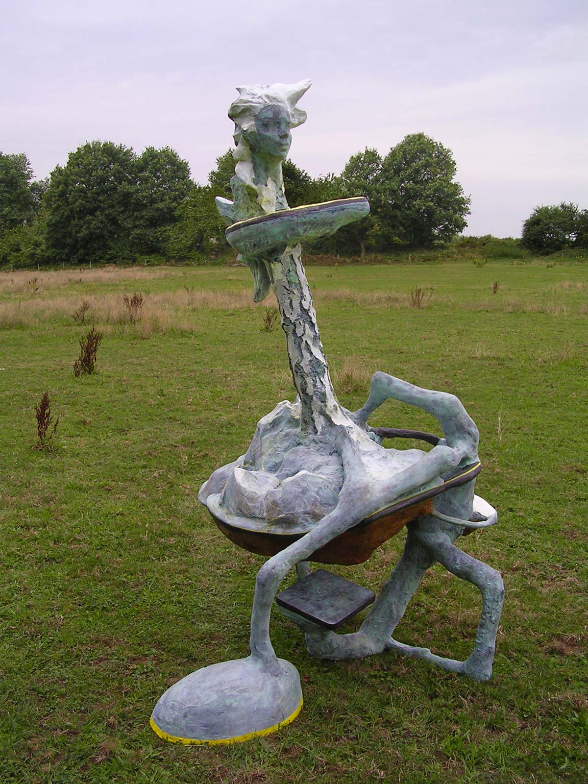 Sculpture Park, NL=US Gallery, Caroline Coolen, Zelfportret als landschap