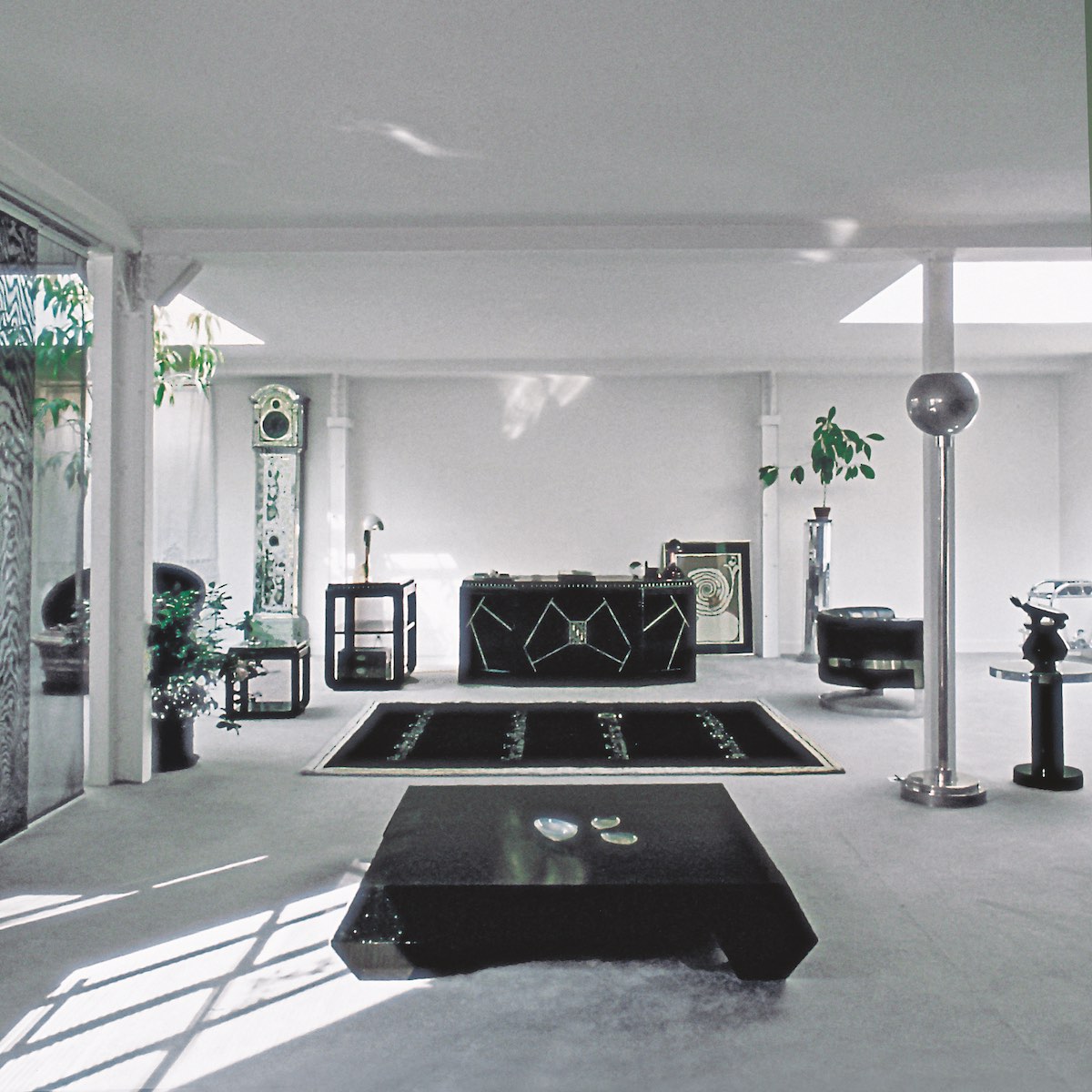 Apartment of Andrée Putman in Paris, 1980. Photo © Deidi von Schaewen