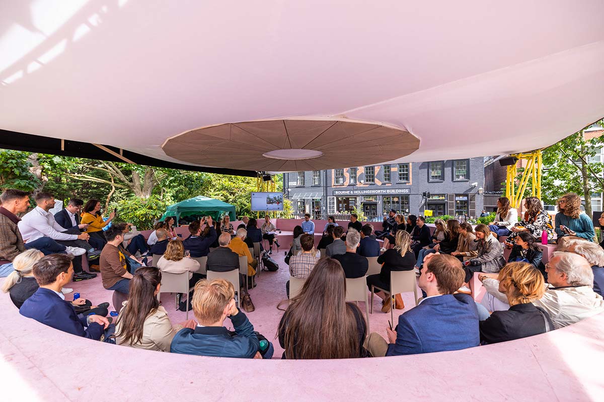 Conversations at Clerkenwell 2022 - Photo © Black Edge Productions