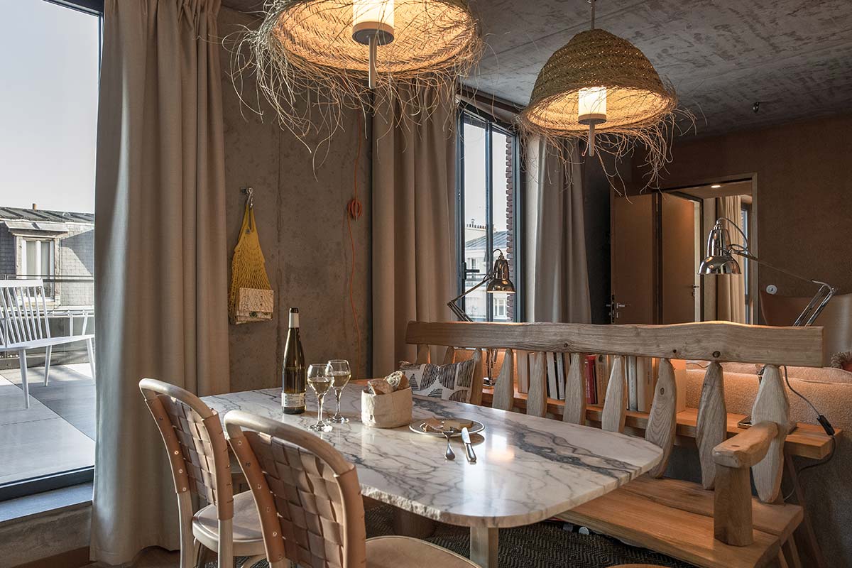 Mob House hotel, Paris, design Philippe Starck