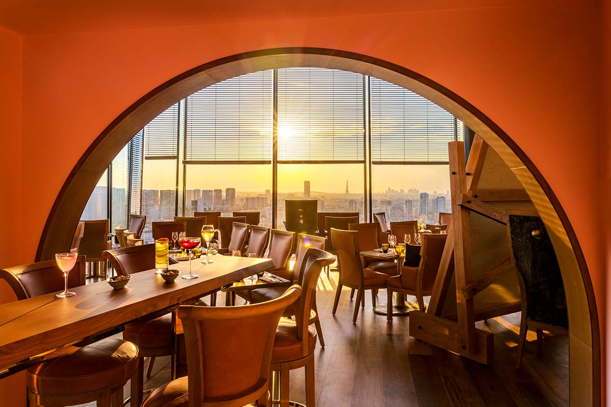 Too Hôtel restaurant, Paris, design Philippe Starck