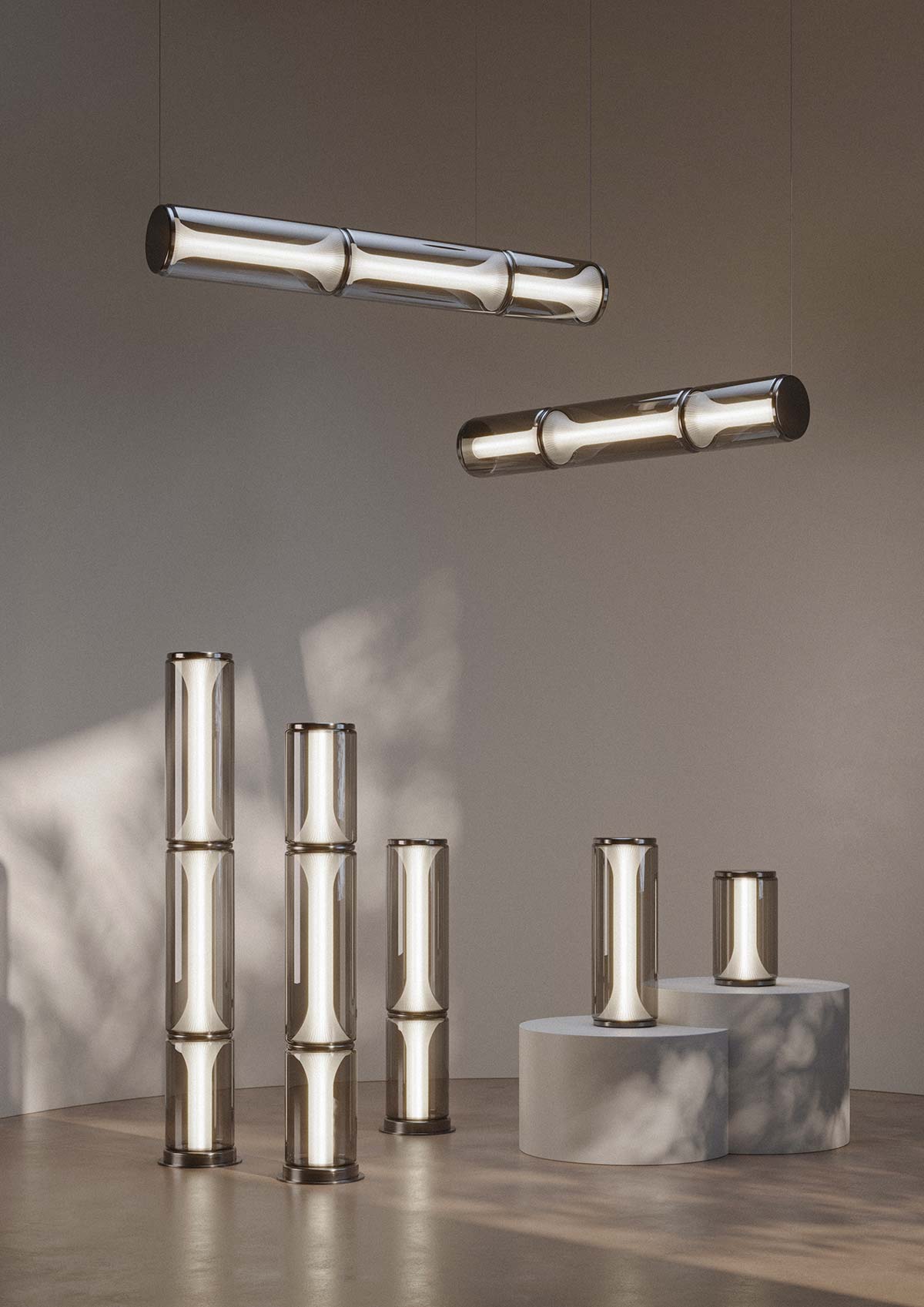 Miles by Lasvit, design Yabu Pushelberg