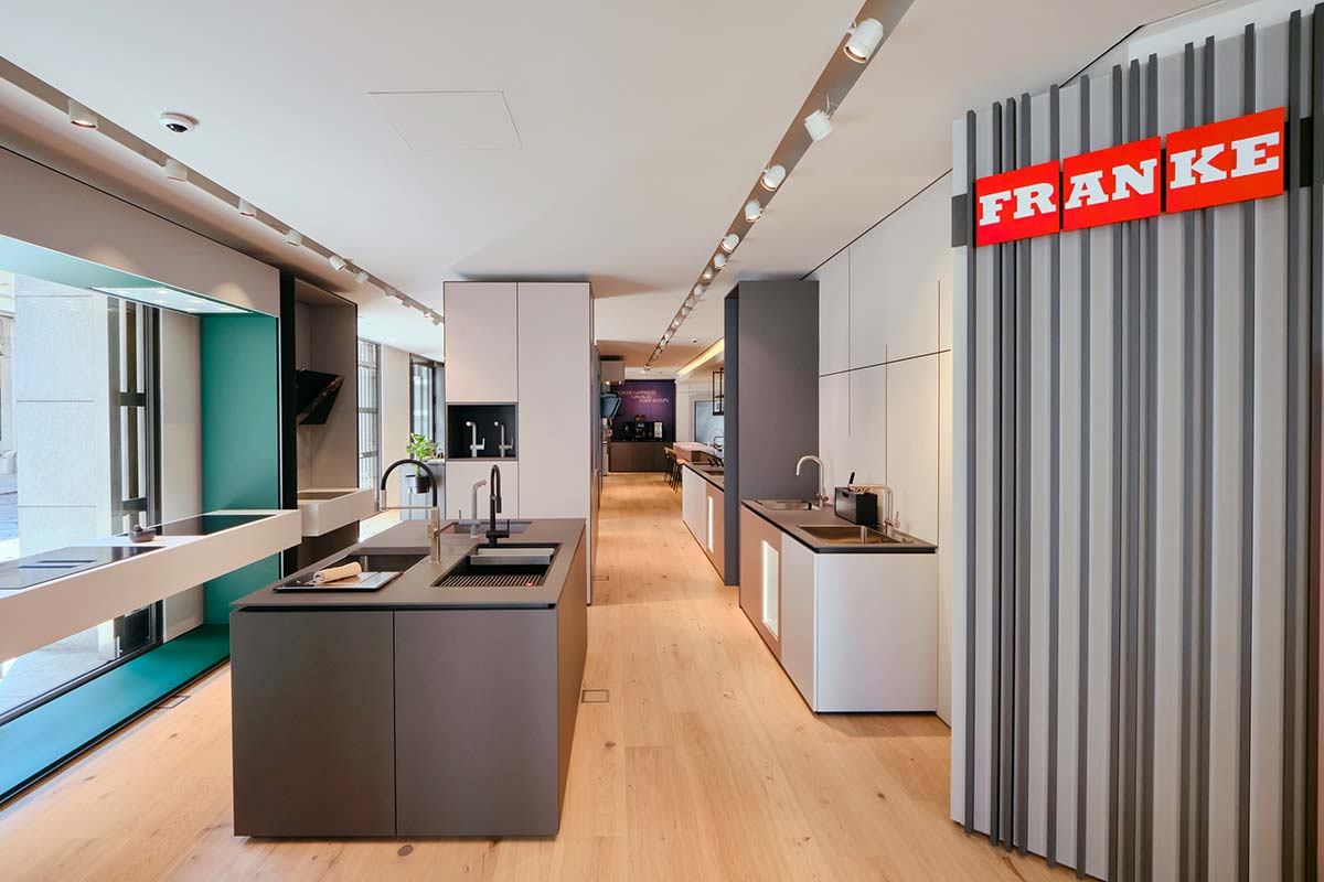 La nuova casa di Franke a Milano