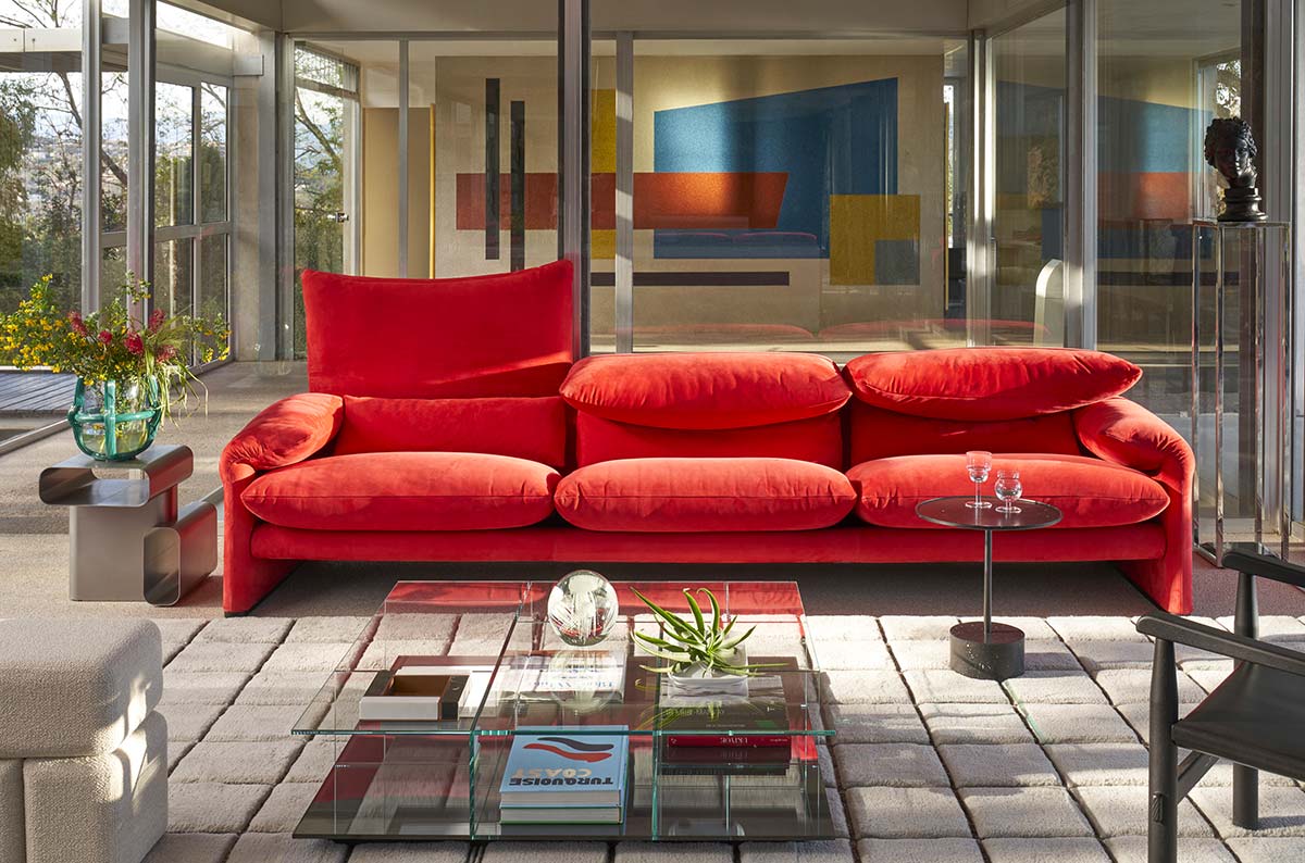 Maralunga 50, iMaestri collection by Cassina, design Vico Magistretti - Photo © Francesco Dolfo