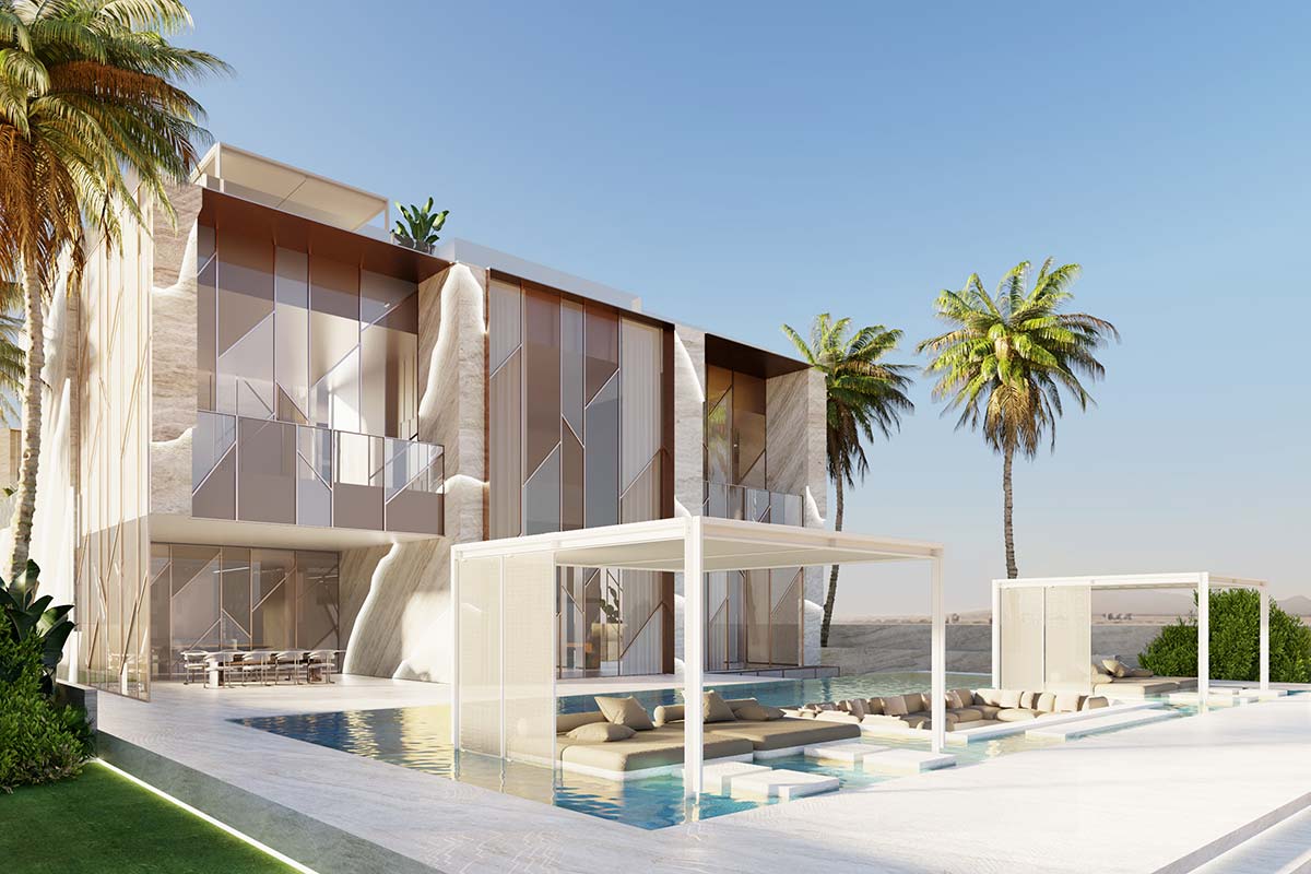 Private villa, Jumeirah Bay Island, Dubai