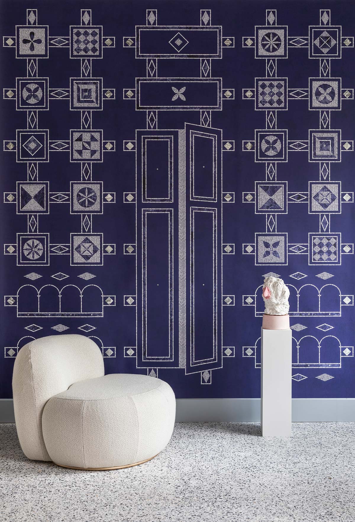 Mosaico, Nuova Pompei collection by Misha, design Vito Nesta - Photo © Serena Eller Vainicher
