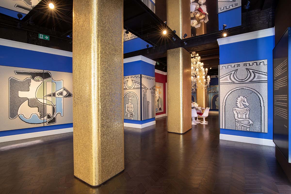 Vincent Darré collection by Bisazza, Milano Design Week 2023 - Photo © Marco Garofalo