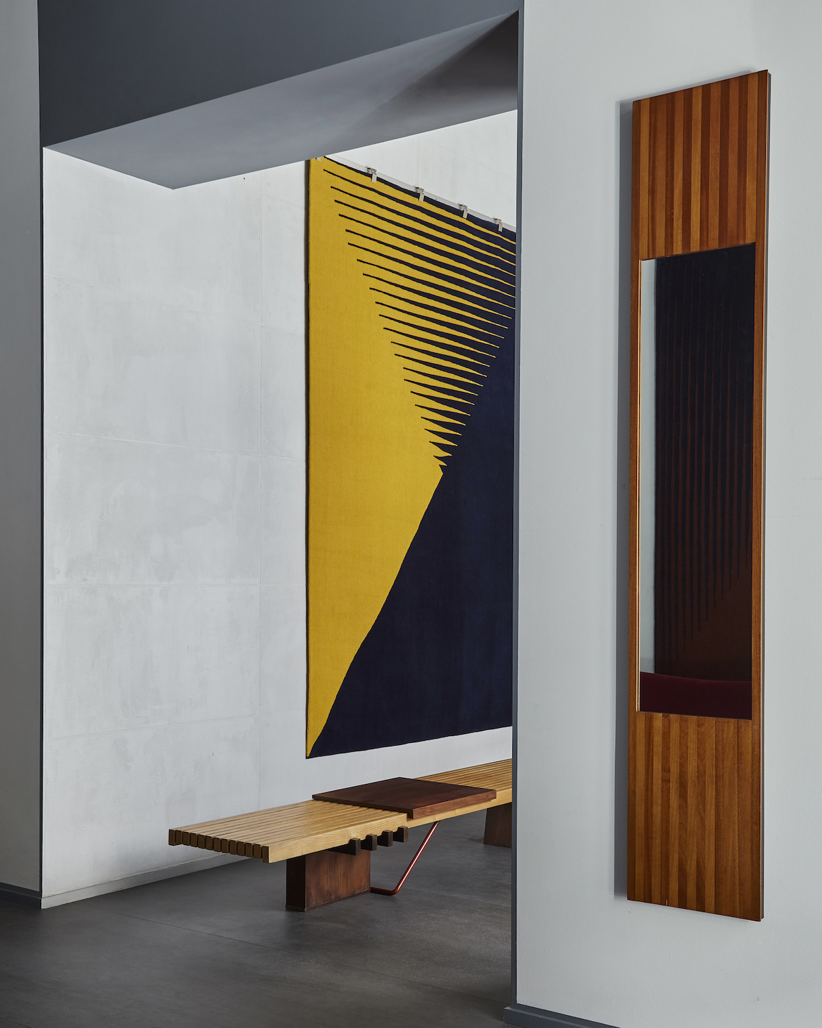 GEOMETRIE | MARCO LAVIT, Installation view. Galleria Rossella Colombari, October 2023. Photo by Cristopher Ghioldi.