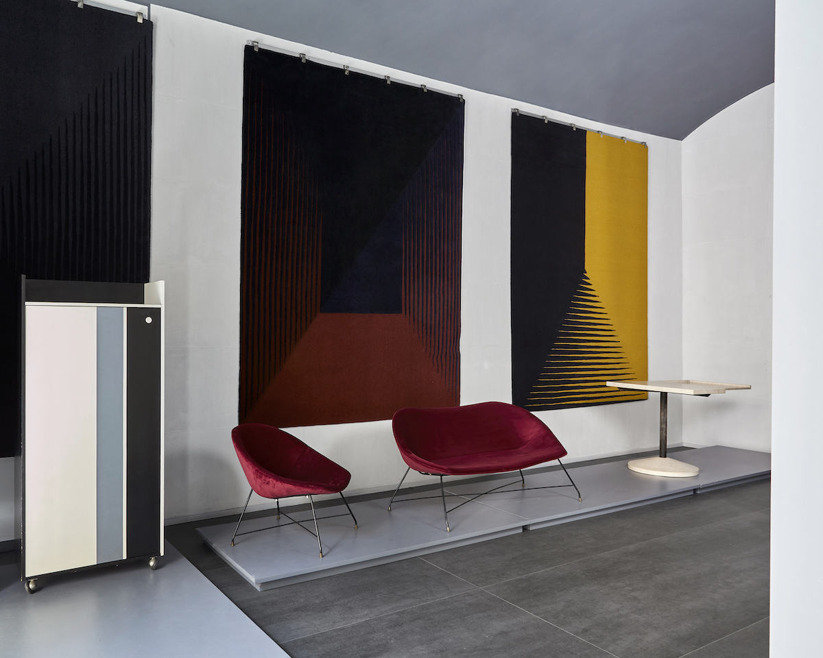 GEOMETRIE | MARCO LAVIT, Installation view. Galleria Rossella Colombari, October 2023. Photo by Cristopher Ghioldi.
