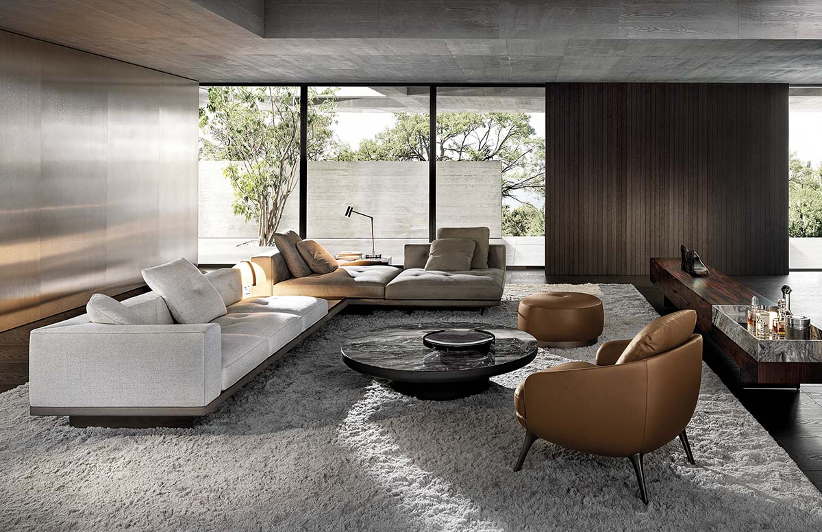 Minotti: on stage la 2023 Collection