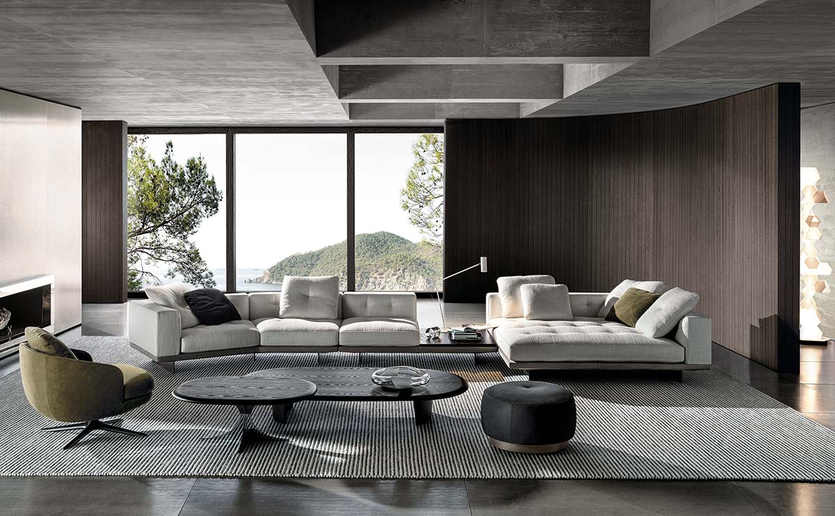 Dylan by Minotti, design Rodolfo Dordoni