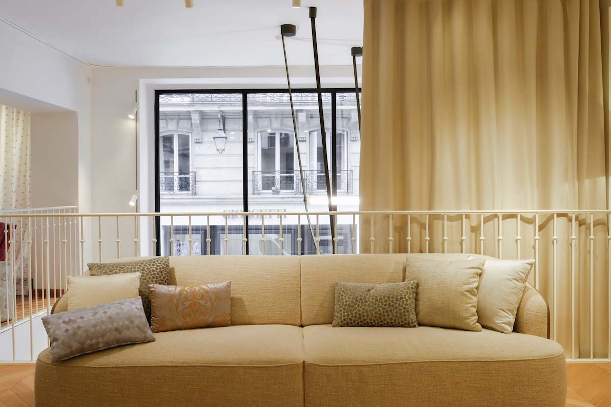 Rubelli showroom, Paris