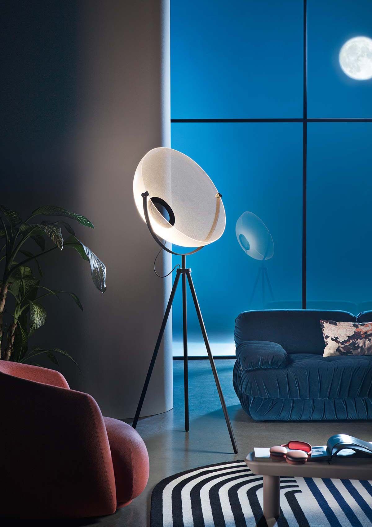 Demì Moon by Stilnovo, design Mirco Crosatto