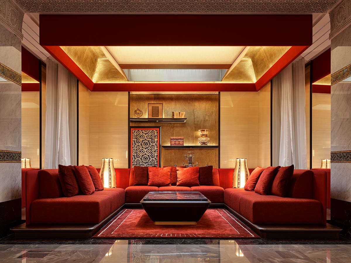 Les Alcoves, Hotel La Mamounia by Cassina Custom Interiors - Photo © Anson Smart