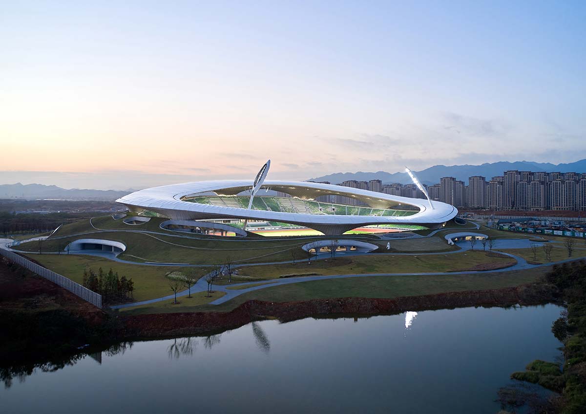 Quzhou Sports Park complex