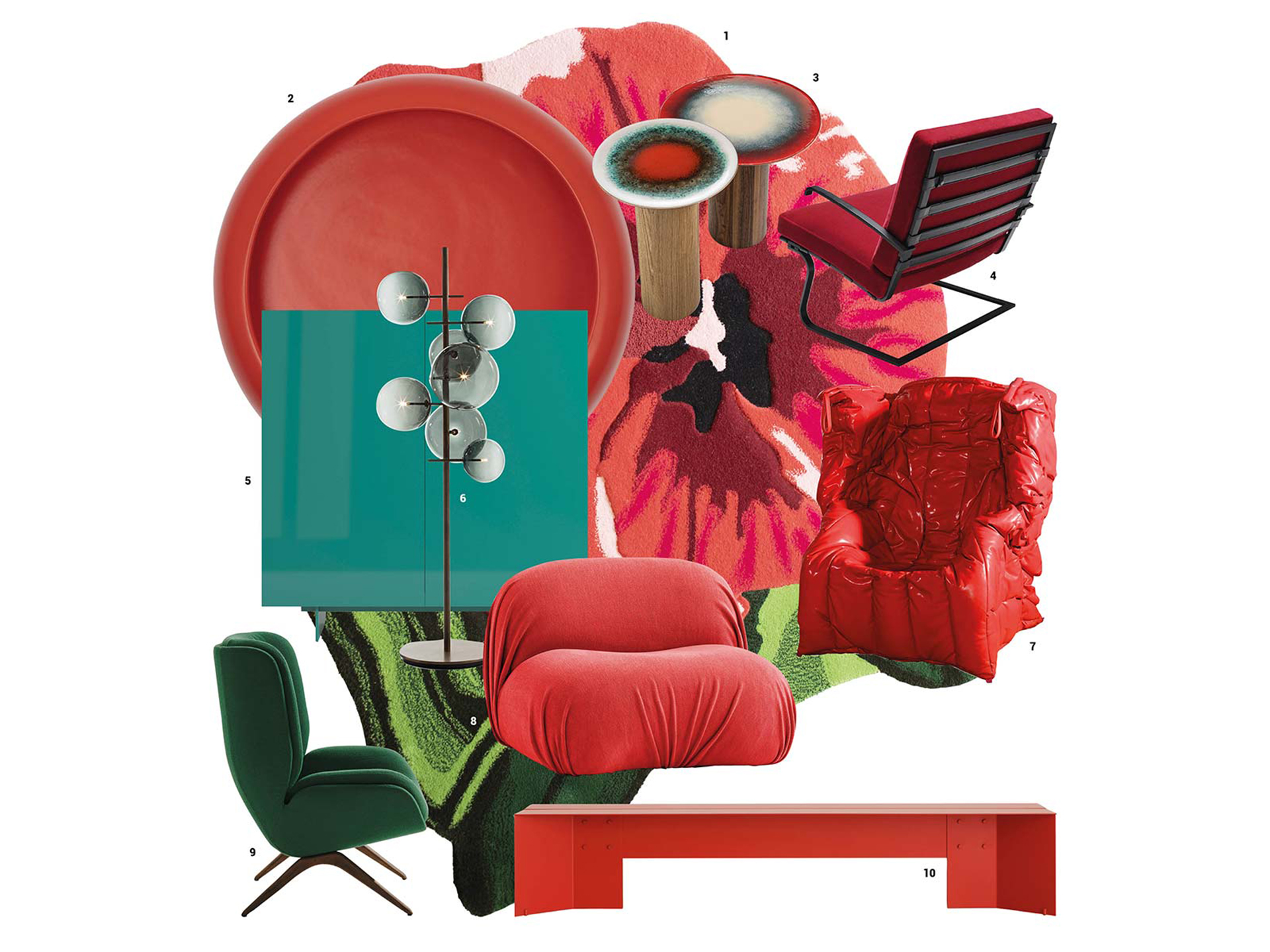 Moodboard - Floral Harmony