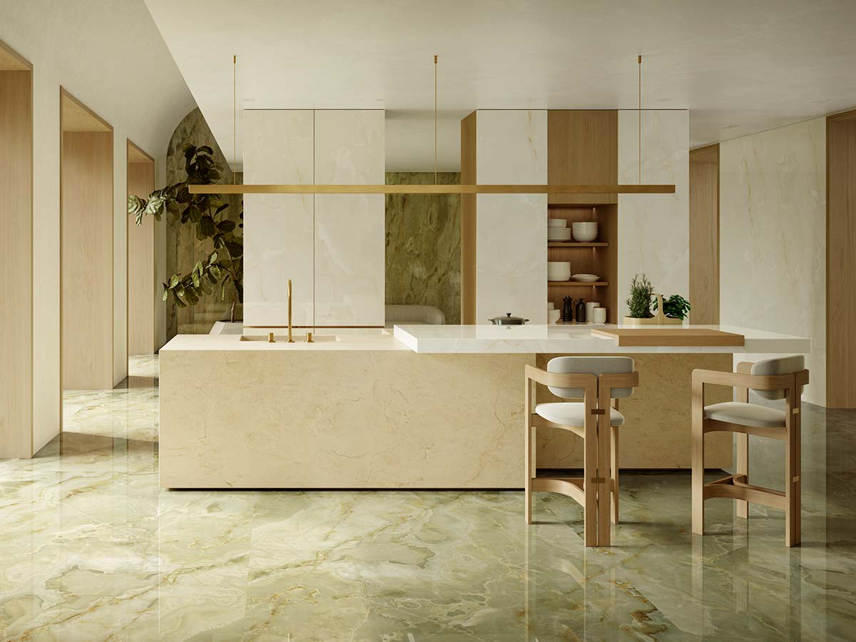Marazzi: texture extra-ordinarie in cucina… e oltre