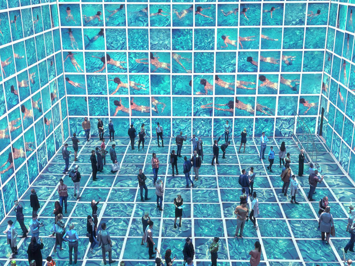 Un'esperienza immersiva nel mondo di David Hockney