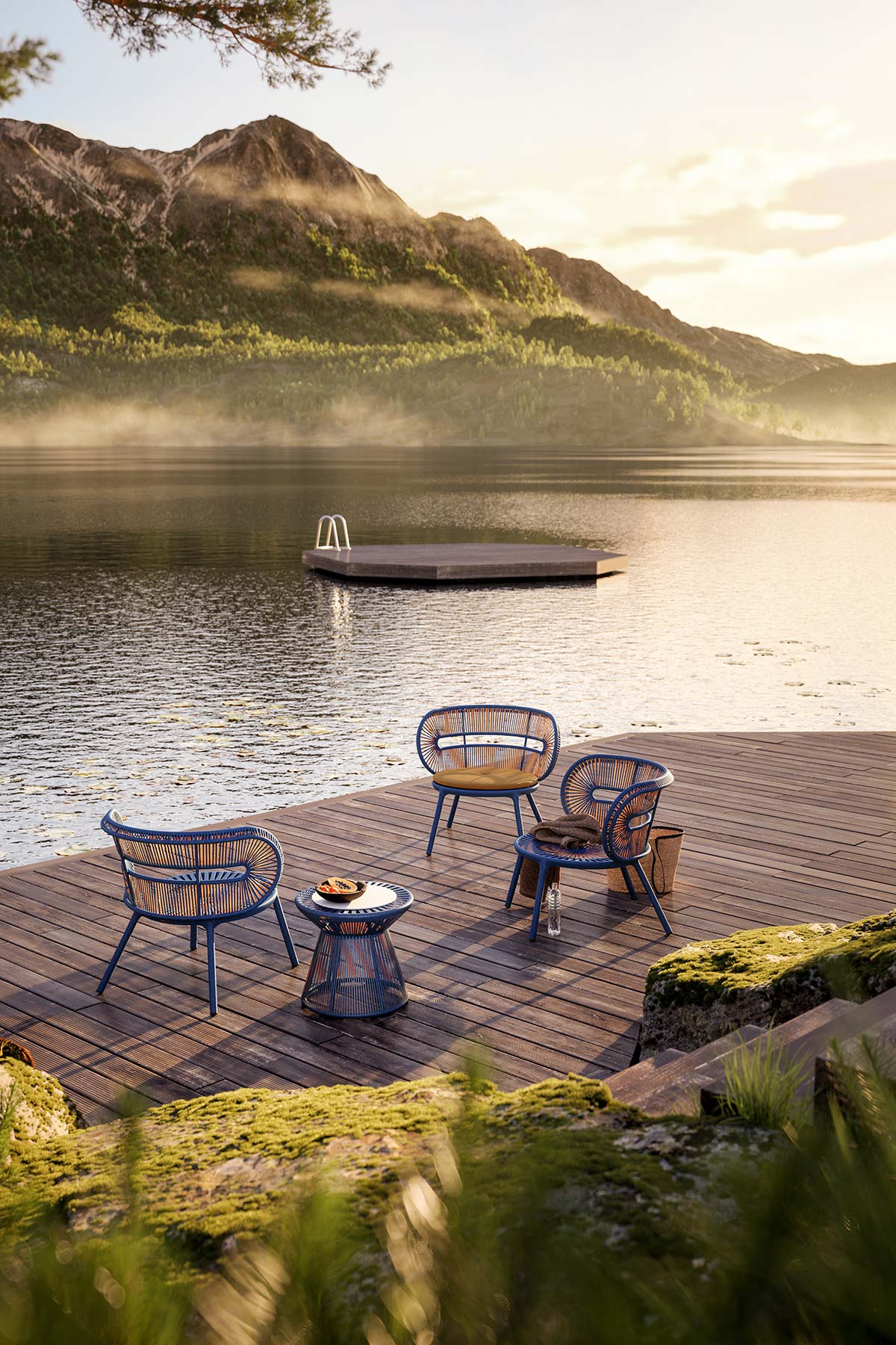 CIRQL NU by Dedon, design Werner Aisslinger