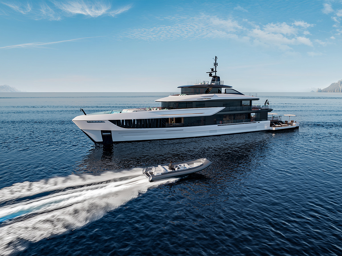Come un super yacht, ma sotto i 500GT