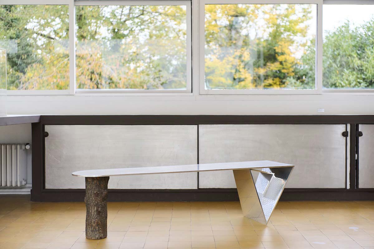 banc et table basse, design Olivier-Gagnère
