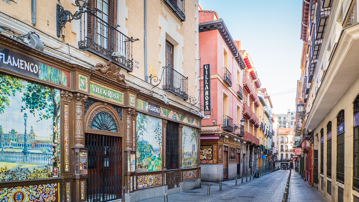 Literary quarter, Madrid - Photo © Vivvi Smak