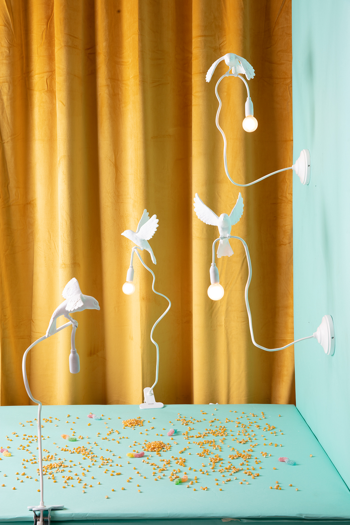 Sparrow Lamp by Seletti, design Marcantonio