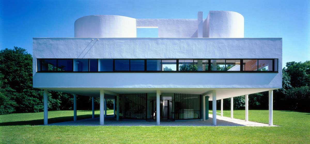 Villa Savoye, Poissy, France - design Le Corbusier - Photo © Jean Christophe Ballot