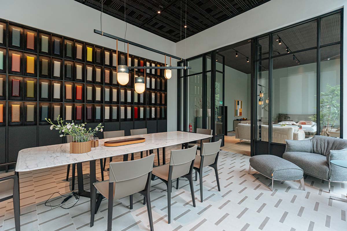 Poltrona Frau monobrand store, Kuala Lumpur, Malaysia