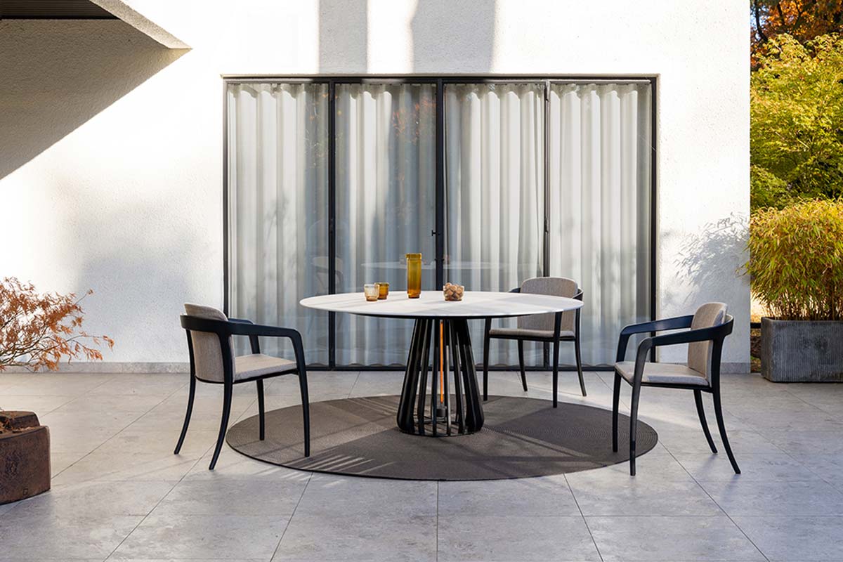 The Furniz Table by Royal Botania, design Kris Van Puyvelde