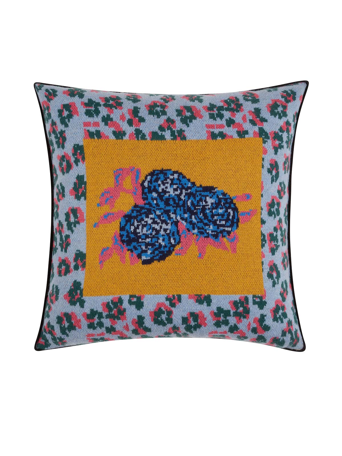 Cuscino leopard gold by Lisa Corti