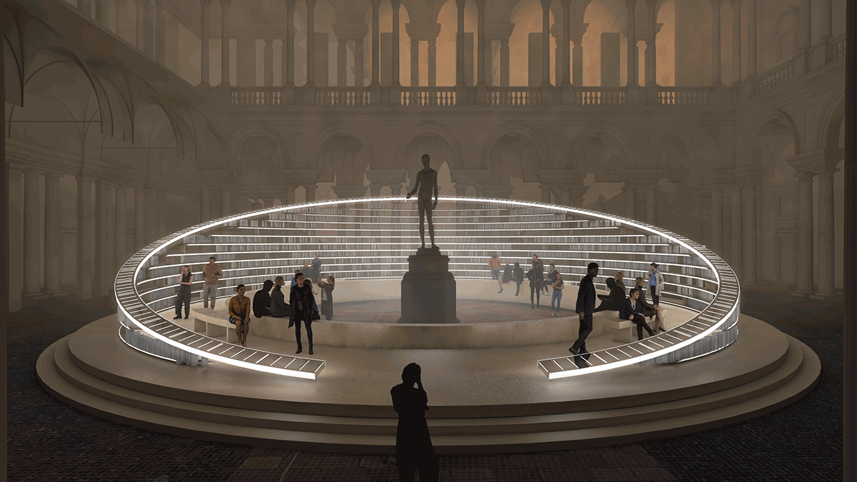 Library of Light by Es Devlin, Salone del Mobile 2025