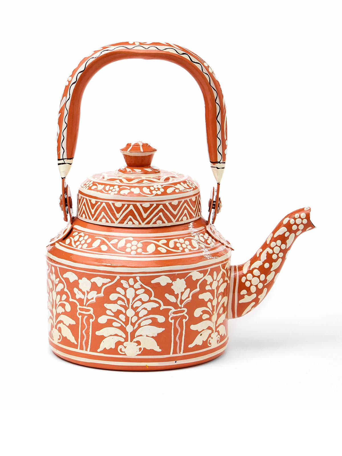 Tea Kettle Orange by Kaushalam, design Mrinalika Jain Bhardwaj