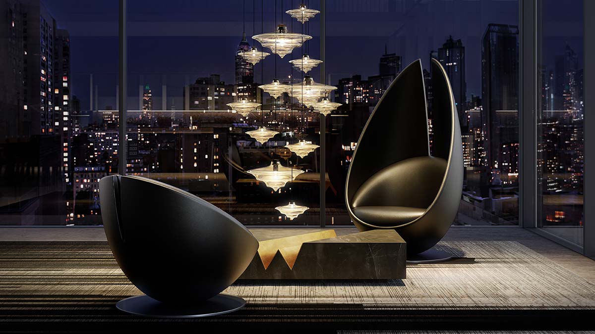 Wayne Enterprises Collection by Formitalia, design Controvento