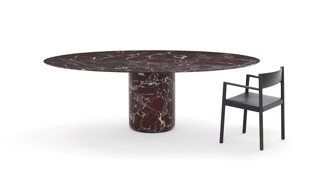Auro table by DePadova, design Naoto Fukasawa