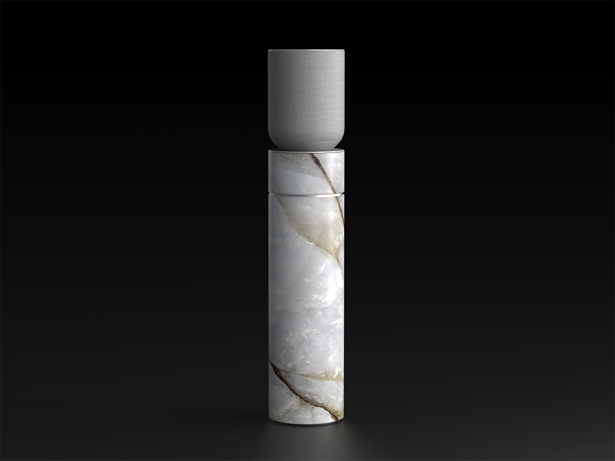 Beosound Balance Natura, design Beosound Balance by Layer Design; Column Design by Bang & Olufsen
