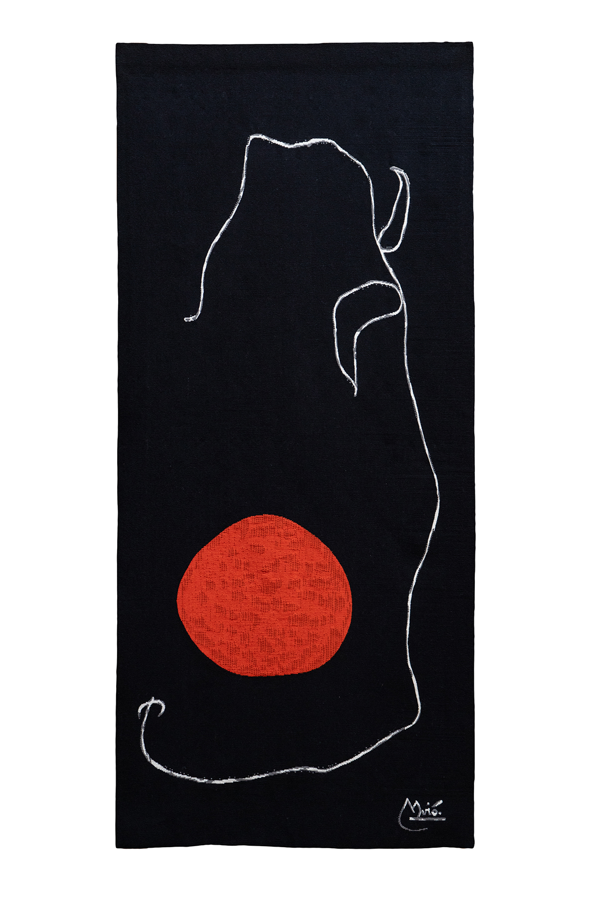 Composition N°2 by Mobilier National & Ateliers Pinton, design Joan Miró