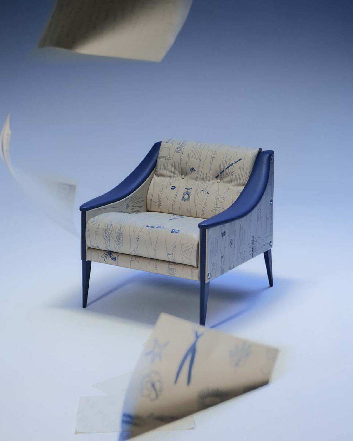 Dezza Limited Edition by Poltrona Frau, design Gio Ponti