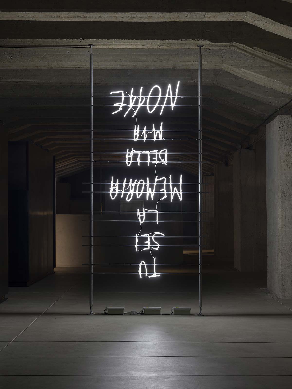 Marcello Maloberti, TU SEI LA MEMORIA DELLA MIA NOTTE, 2025