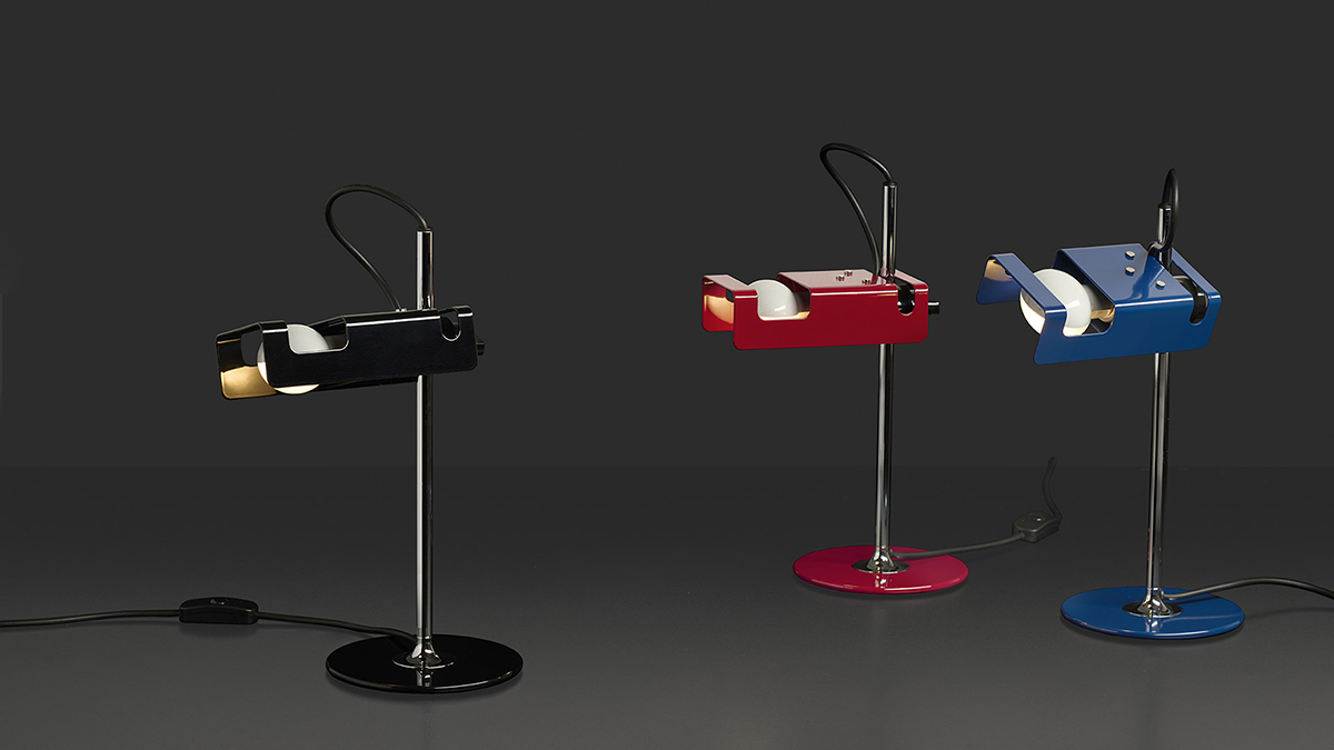 Mini Spider by Oluce, design Joe Colombo