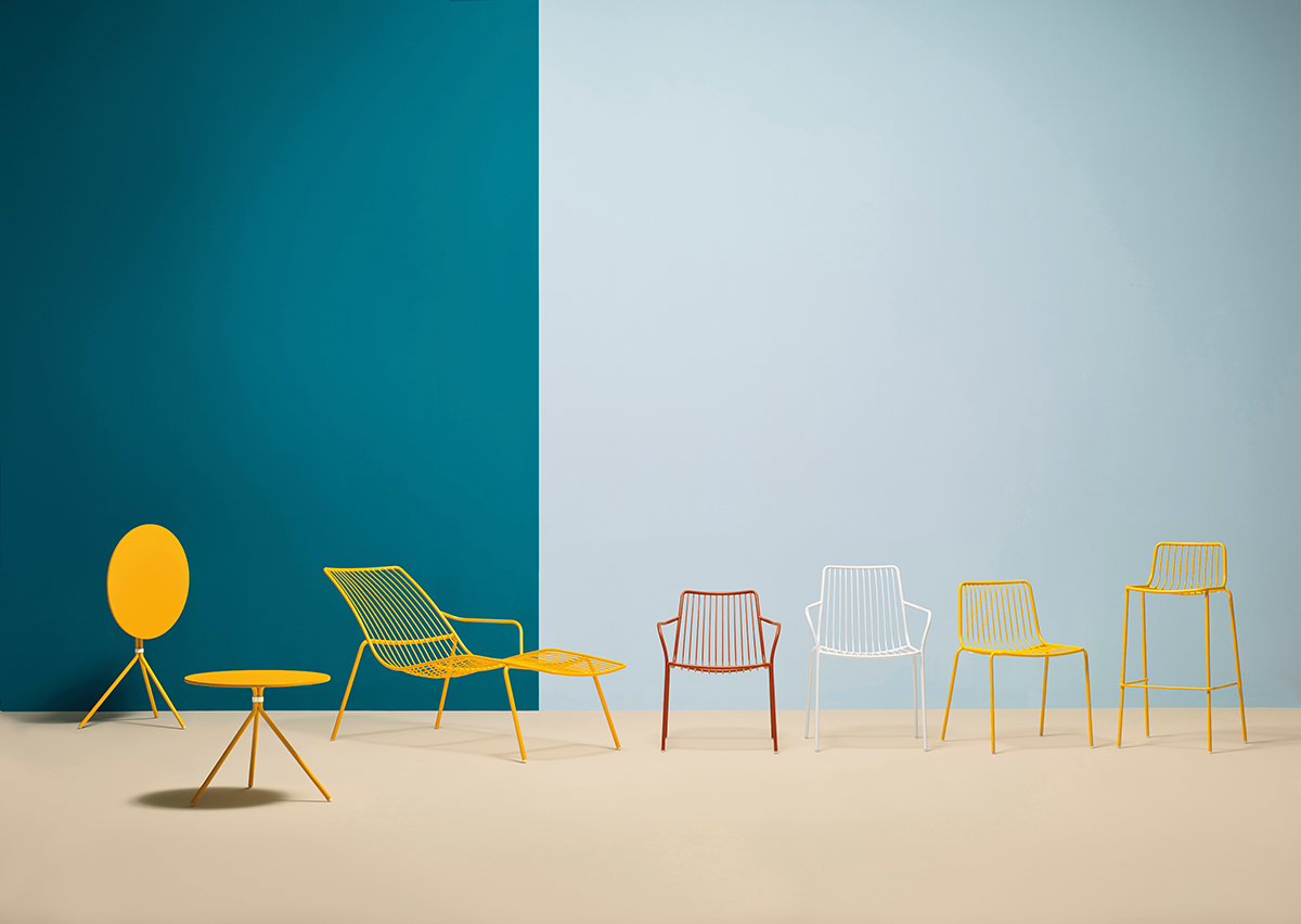 Nolita collection by Pedrali, design CMP Design