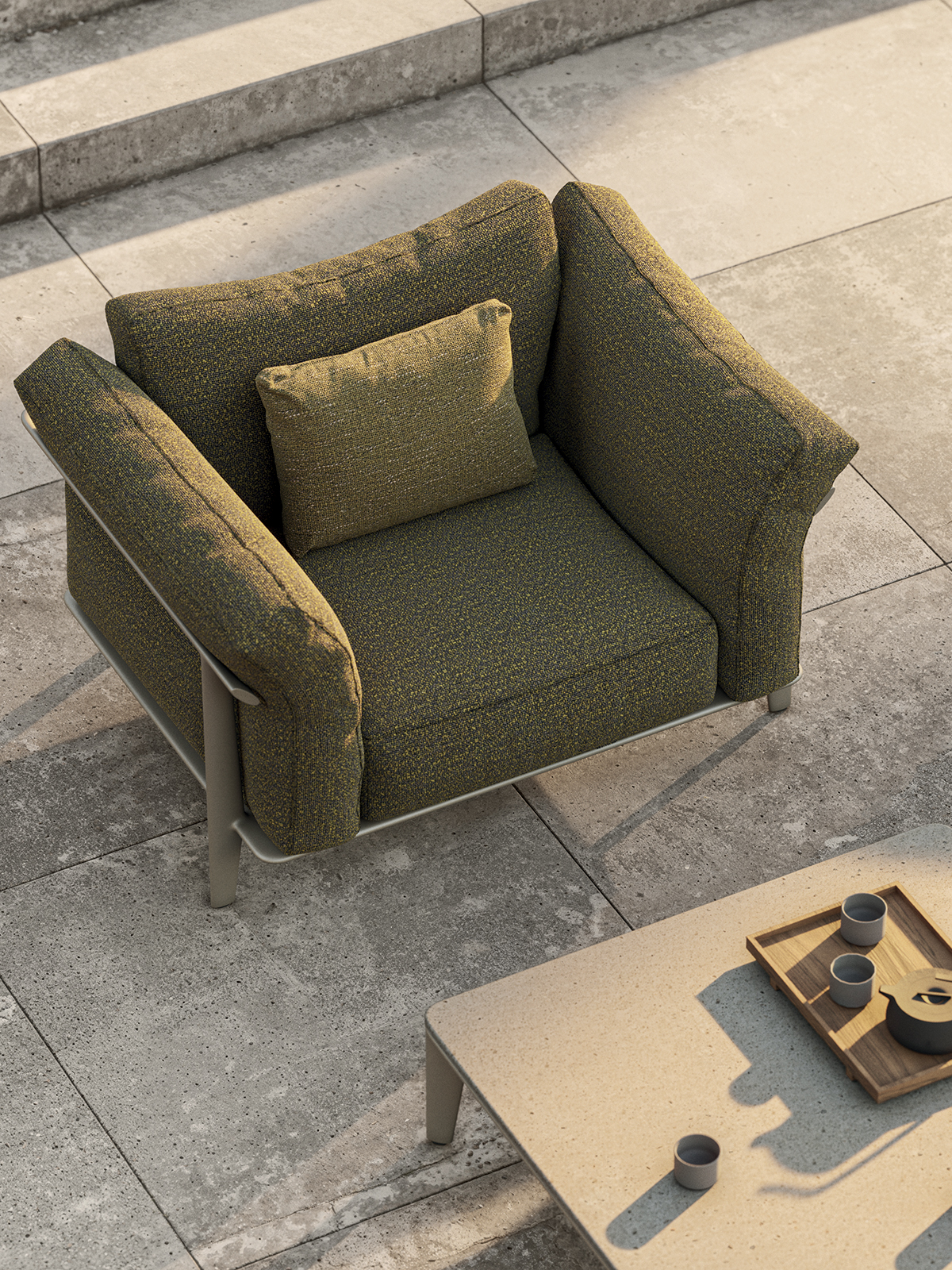 Pasadena collection by Vondom, design Jean-Marie Massaud