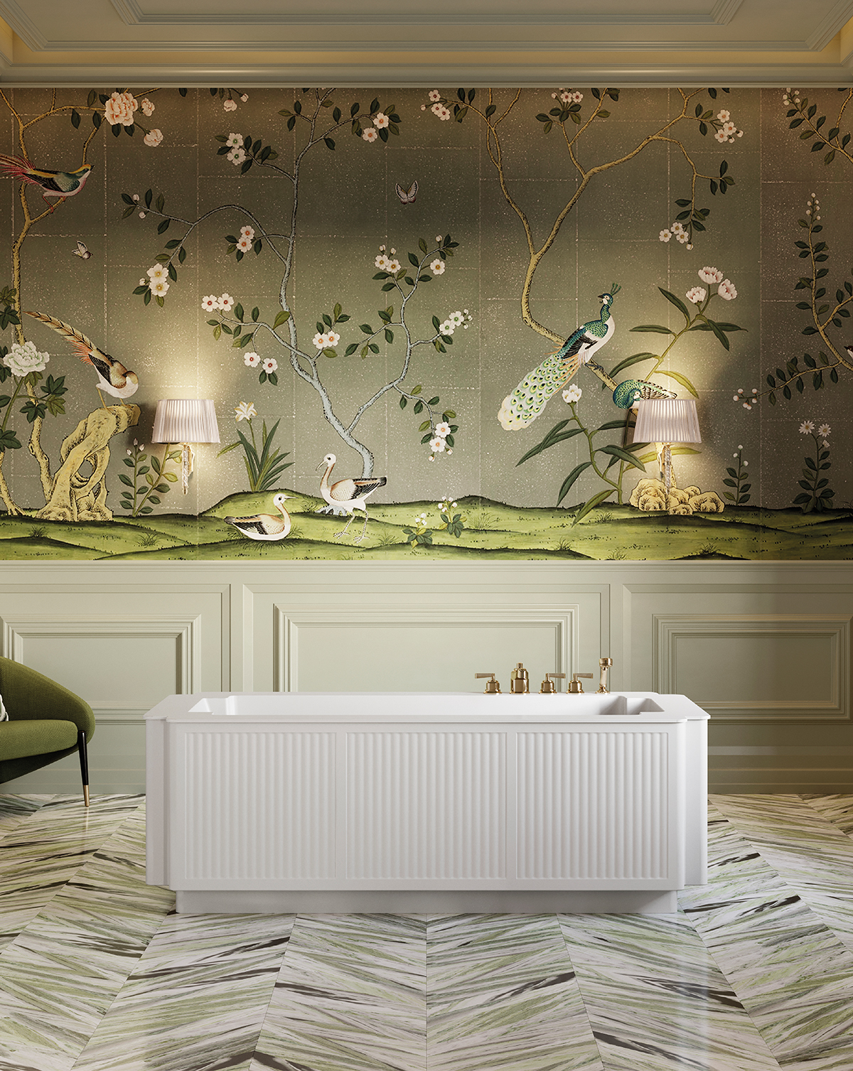 The Thirties Bathtub by Devon&Devon, design Pierre-Yves Rochon
