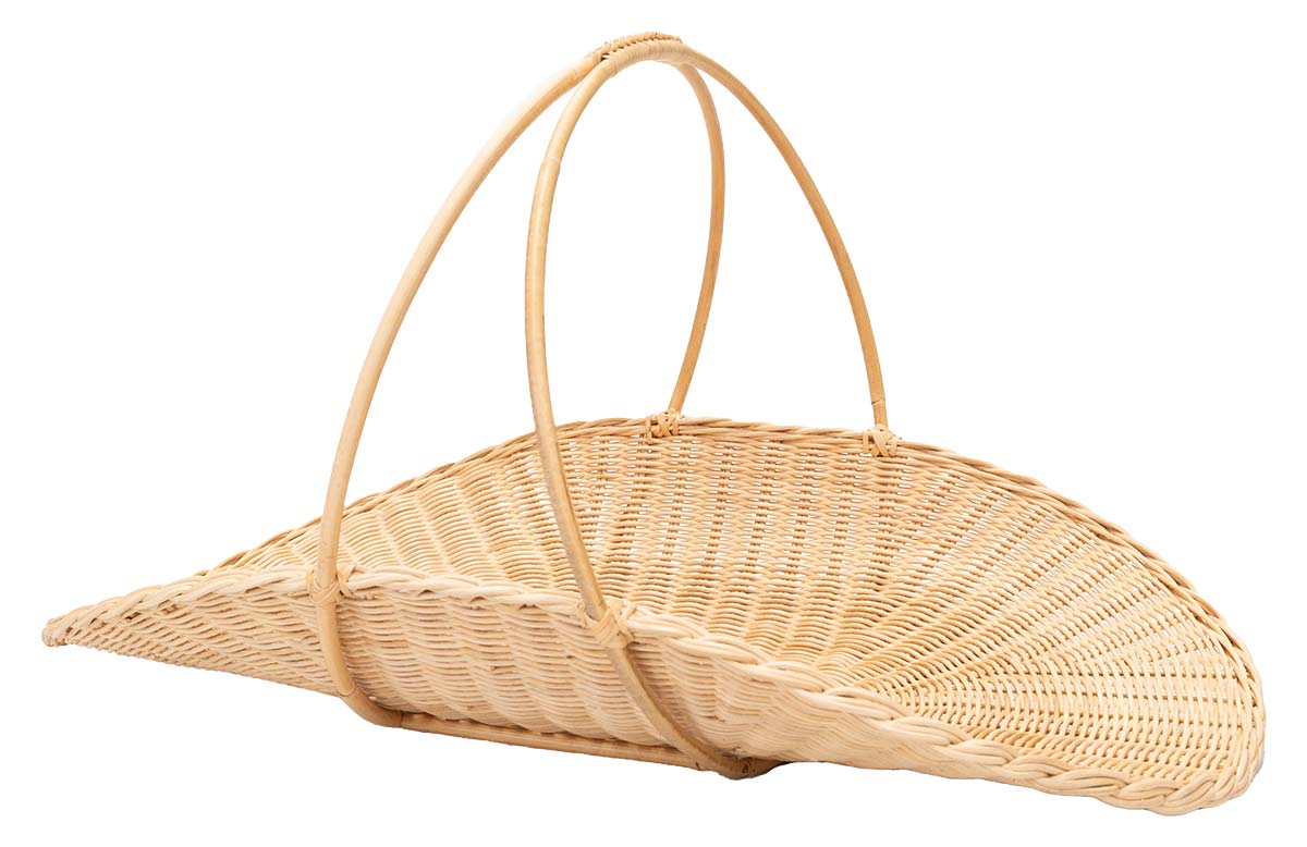 Cestino da fiori in rattan by Tectona