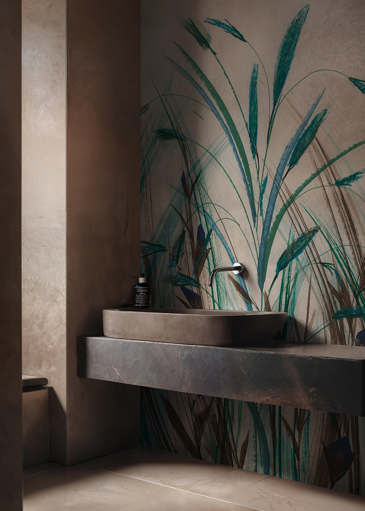 Arundo by Wall&decò, design Antonella Guidi